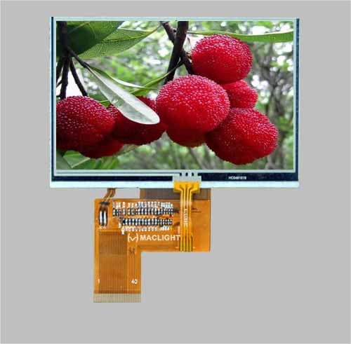 4_3 Inch TFT LCD Module 480X272 with Capacitive Touch Panel
